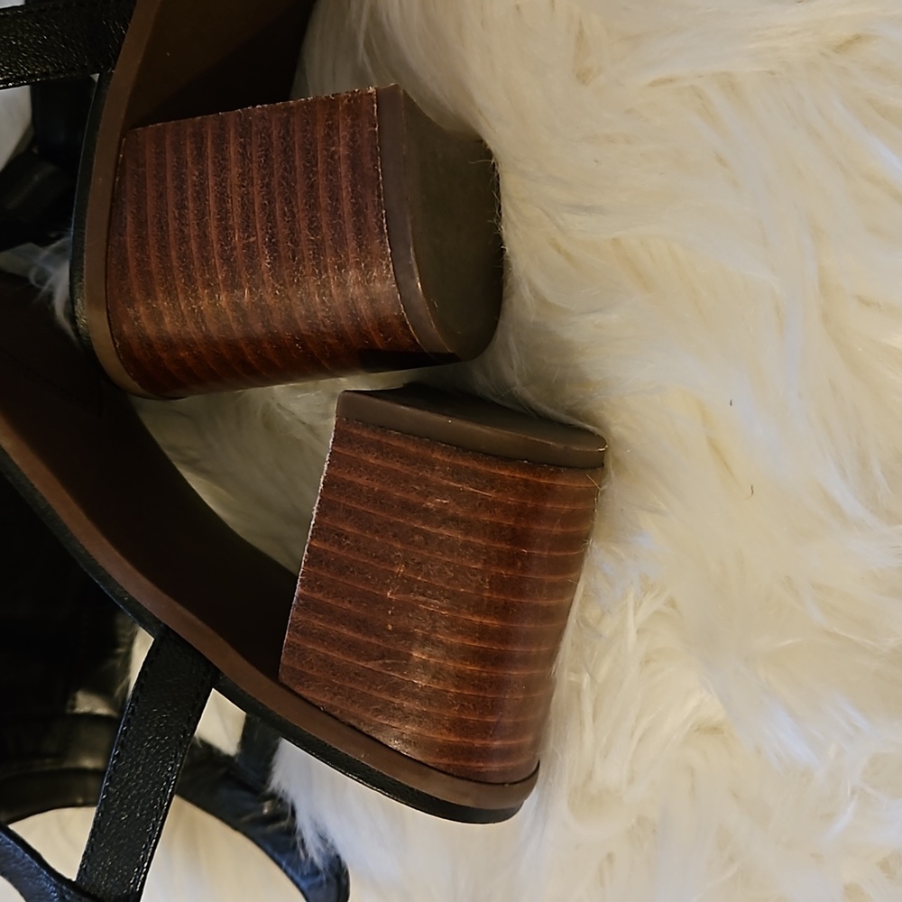 Franco Sarto Block Heel Sandals - Picture 6 of 8
